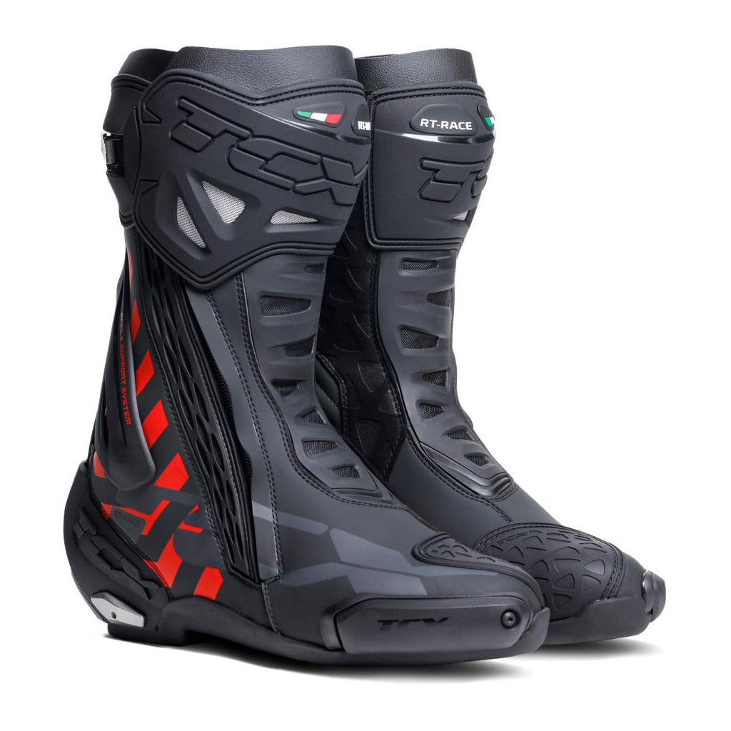 TCX - RT-Race Black/Red Boots