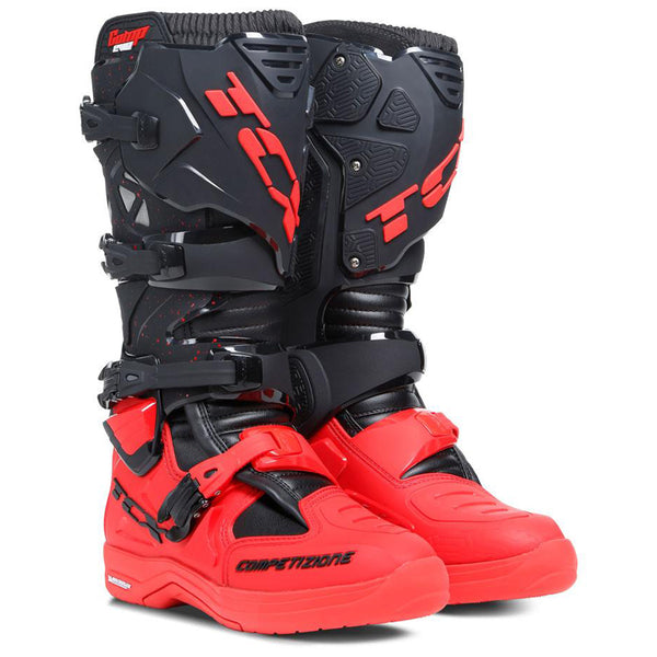 TCX - Comp Evo 2 Michelin® Black/Red MX Boot