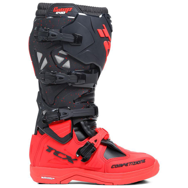 TCX - Comp Evo 2 Michelin® Black/Red MX Boot
