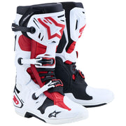 Alpinestars - Tech 10 White/Black/Red MX Boots