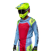 Alpinestars - 2024 Techstar Ocuri Blue/Red/Yellow Jersey