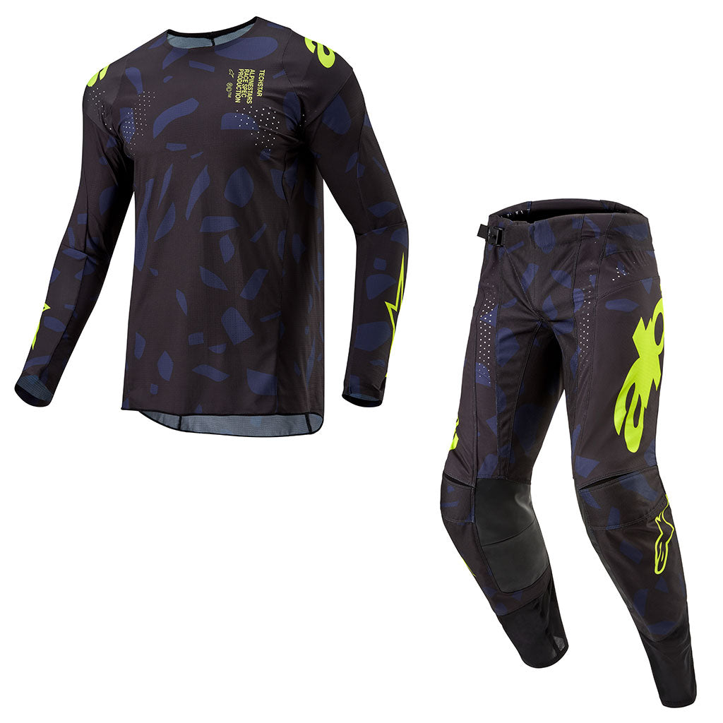 Alpinestars - 2024 Techstar Rantera Navy/Yellow MX C... – AMA Warehouse