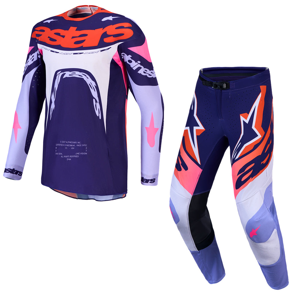 Alpinestars - 2027 Supertech Dyna Violet/Deep Purple/Pink MX Combo