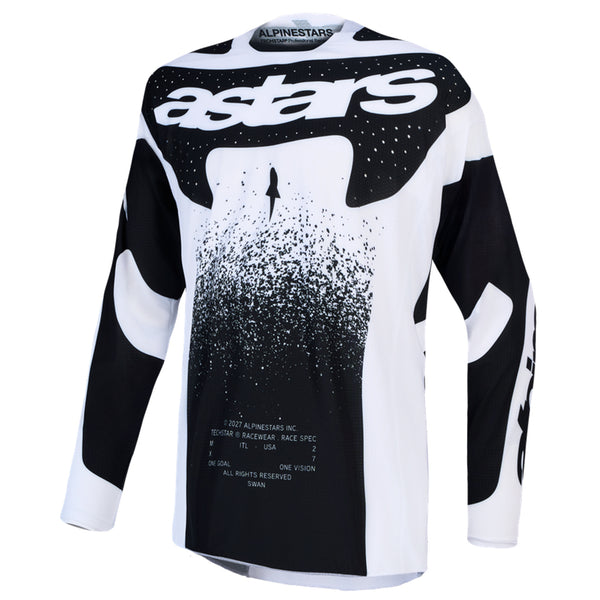 Alpinestars - 2027 Techstar Swan White/Black Jersey