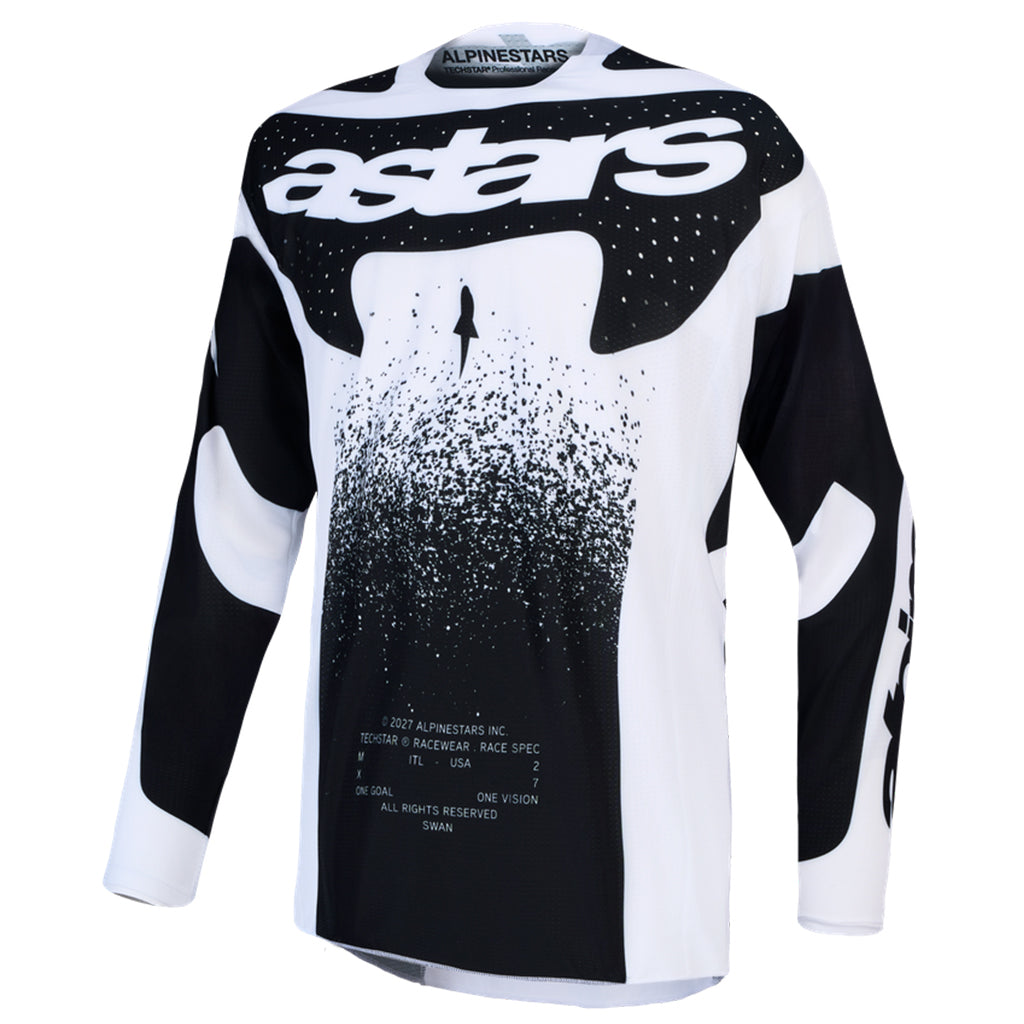 Alpinestars - 2027 Techstar Swan White/Black MX Combo