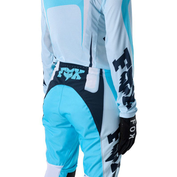 Fox - 2027 Womens Flexair Thorn Sky Blue MX Combo