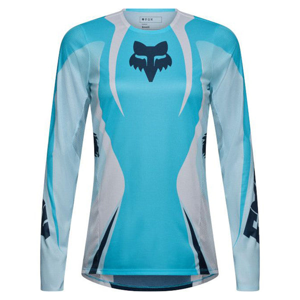 Fox - 2027 Womens Flexair Thorn Sky Blue MX Combo