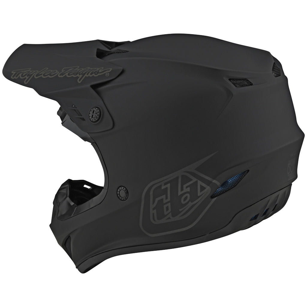 TLD - 2025 GP Mono Black Helmet