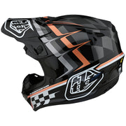 TLD - SE4 Poly MIPS Warped Black/Copper Helmet