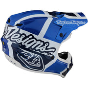 TLD - Youth SE4 Poly MIPS Quattro Blue/White Helmet