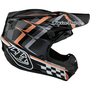 TLD - SE4 Poly MIPS Warped Black/Copper Helmet