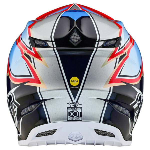 TLD - SE5 Carbon Wings Navy/Red Helmet