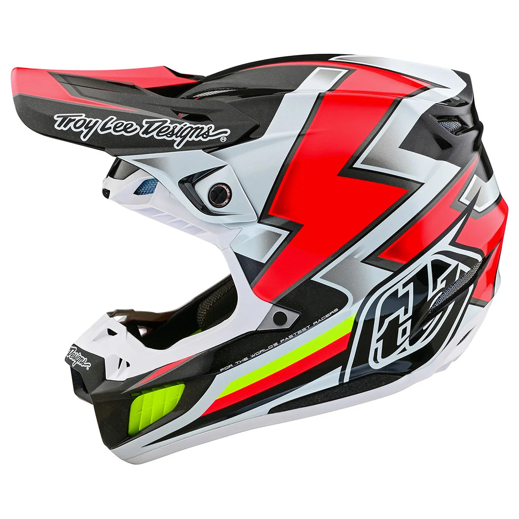 TLD - SE5 Carbon Ever Black/Red Helmet