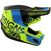 TLD - SE5 Composite Qualifier Yellow/Blue Helmet