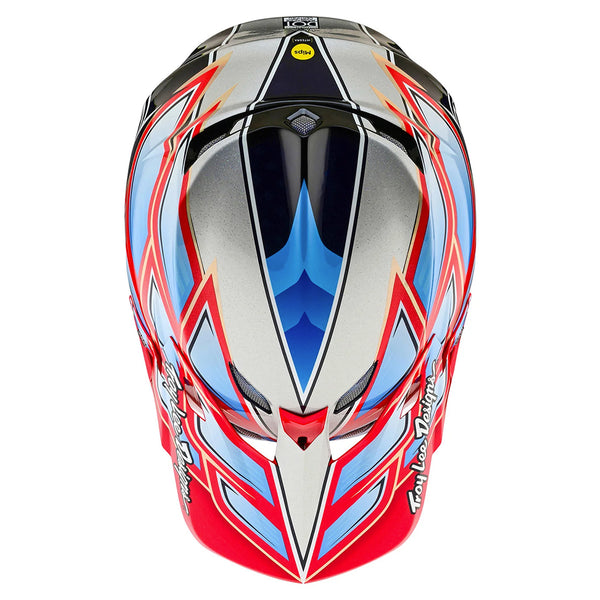 TLD - SE5 Carbon Wings Navy/Red Helmet
