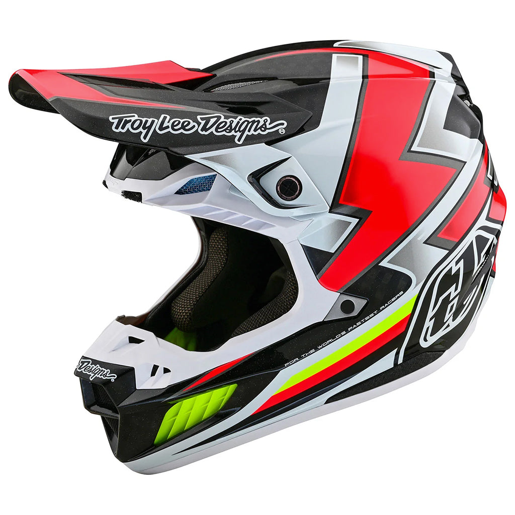TLD - SE5 Carbon Ever Black/Red Helmet