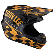 TLD - SE4 Poly MIPS Race Shop Black/Gold Helmet