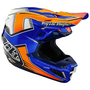 TLD - SE5 Composite Efix Blue/Orange Helmet