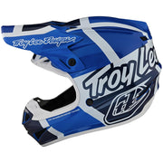 TLD - Youth SE4 Poly MIPS Quattro Blue/White Helmet