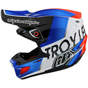 TLD - SE5 Composite Qualifier White/Blue Helmet