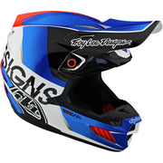 TLD - SE5 Composite Qualifier White/Blue Helmet