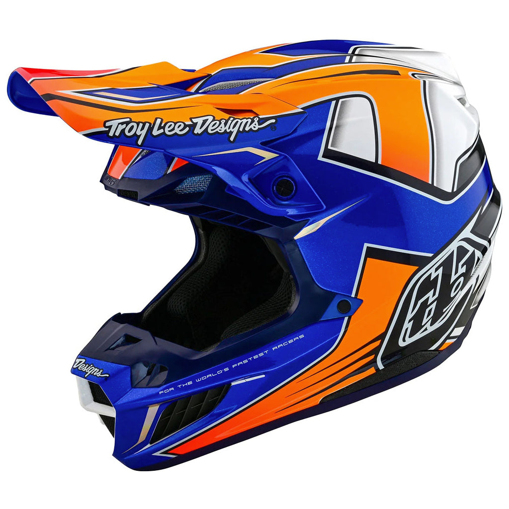 TLD - SE5 Composite Efix Blue/Orange Helmet