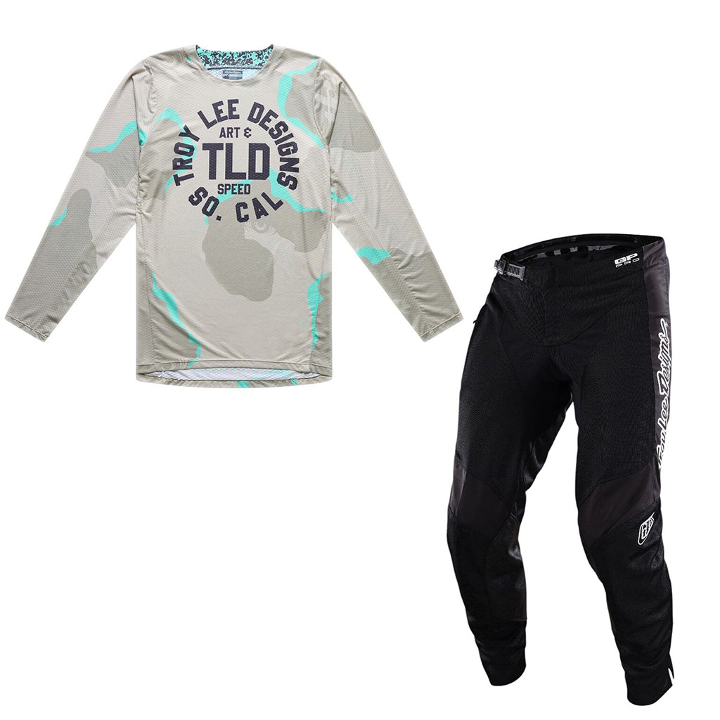 TLD - 2026 GP Pro Air Camo Aqua Desert MX Combo