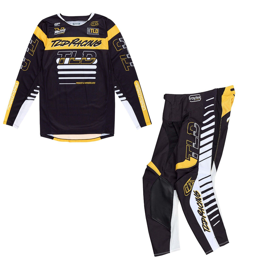 TLD - 2025 GP Pro Fifty-50 Black/Gold MX Combo