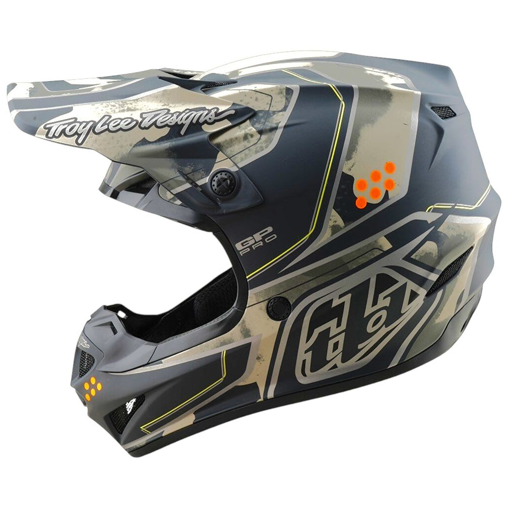 TLD - 2025 GP Pro Trooper Black/Caper Helmet