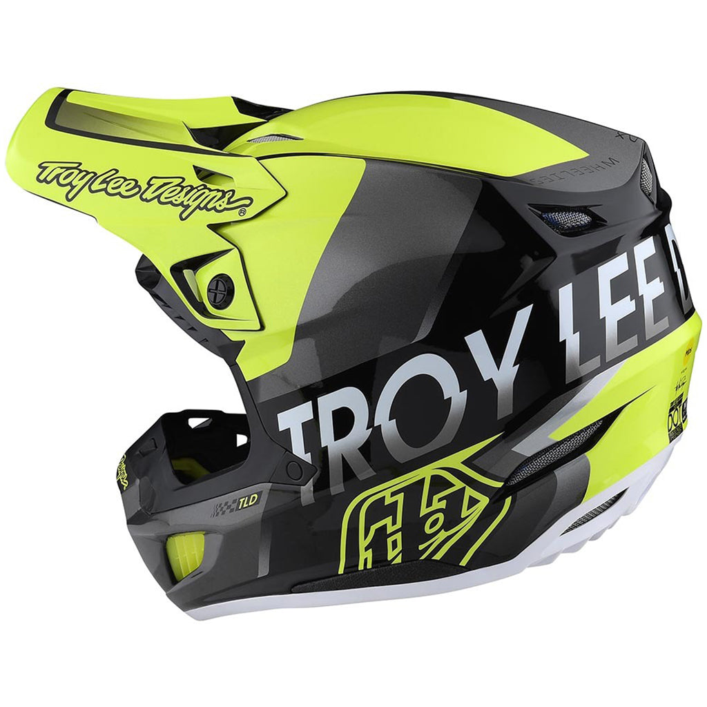 TLD - SE5 Composite Qualifier Glo Yellow/Black Helmet