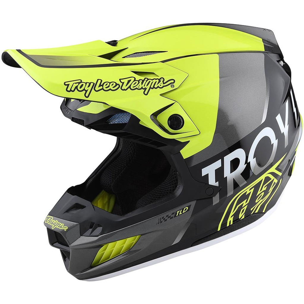 TLD - SE5 Composite Qualifier Glo Yellow/Black Helmet