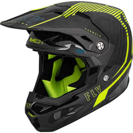 Fly Racing - Formula Carbon Tracer Yellow/Black Helmet