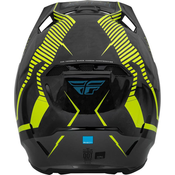 Fly Racing - Formula Carbon Tracer Yellow/Black Helmet