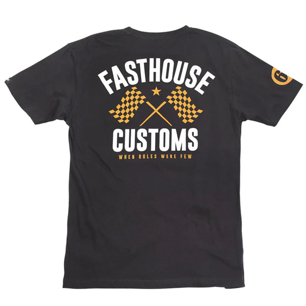 Fasthouse - 68 Trick SS Black/Vintage Gold Tee
