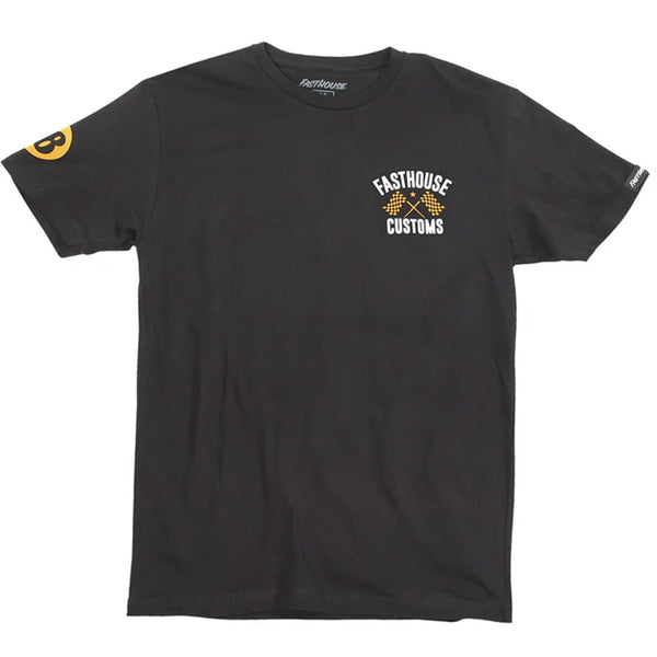 Fasthouse - 68 Trick SS Black/Vintage Gold Tee