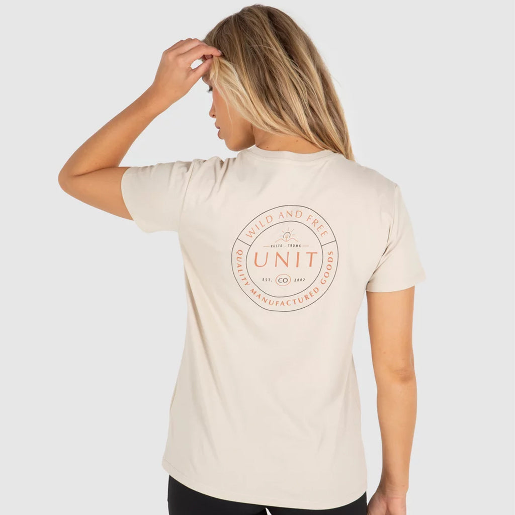 Unit - Ladies Cement Wild & Free Tee