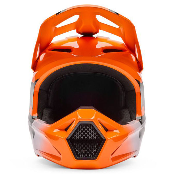 Fox - 2026 Youth V1 Shield Flo Orange Helmet