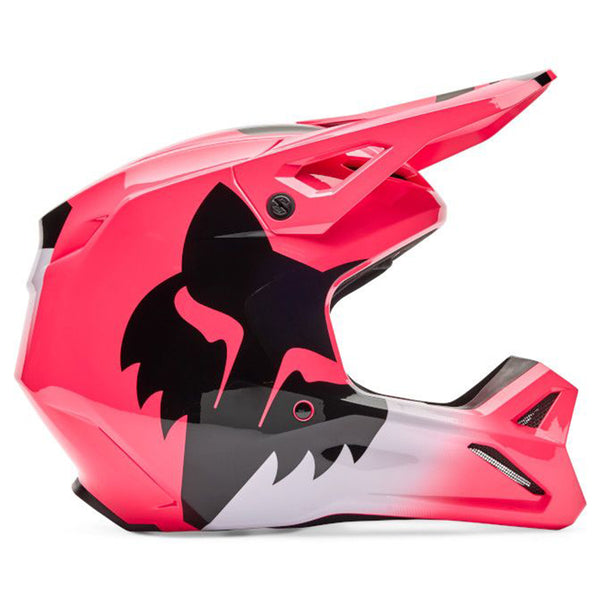 Fox - 2026 Youth V1 Shield Pink Helmet