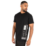 Unit - Mens Black Valve Tee