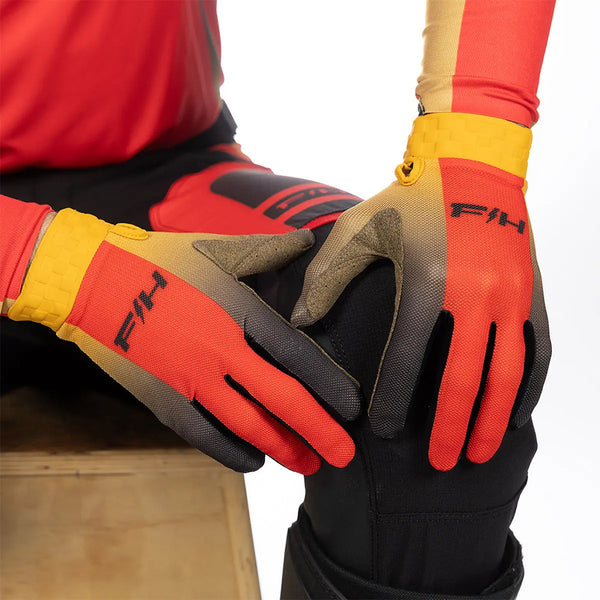 Fasthouse - Youth Vapor React Racing Red/Black Gloves