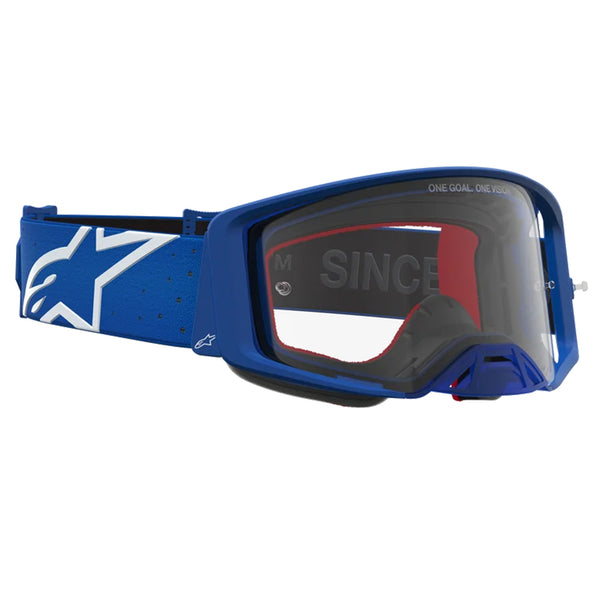 Alpinestars - Supertech Vesta Blue/White Clear Lens Goggle