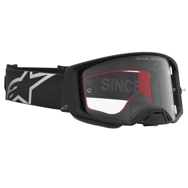 Alpinestars - Supertech Vesta Black/Silver Clear Lens Goggle