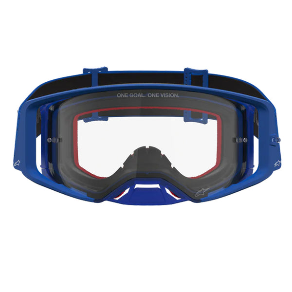 Alpinestars - Supertech Vesta Blue/White Clear Lens Goggle