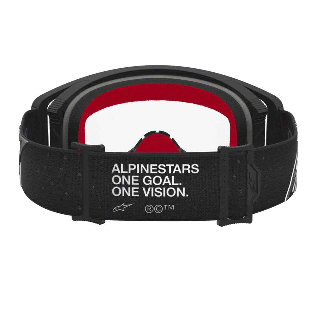 Alpinestars - Supertech Vesta Black/Silver Clear Lens Goggle