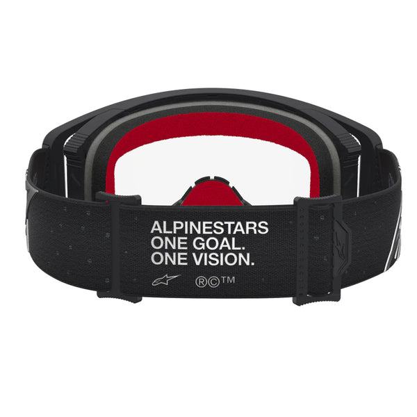 Alpinestars - Supertech Vesta Black/Silver Clear Lens Goggle