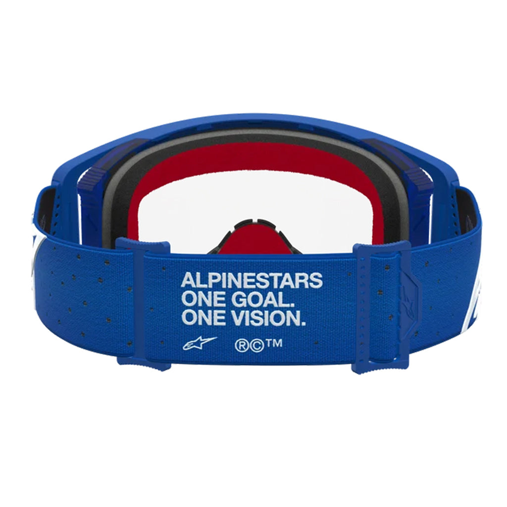 Alpinestars - Supertech Vesta Blue/White Clear Lens Goggle