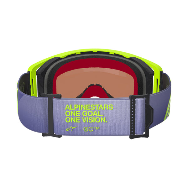 Alpinestars - Supertech Purple/Yellow Corp Goggles