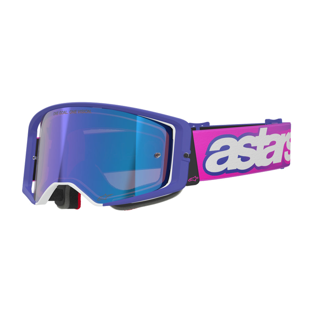 Alpinestars - Supertech Vista Purple/Pink Goggles