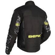Berik - Veloce Black/Camo/Yellow Jacket
