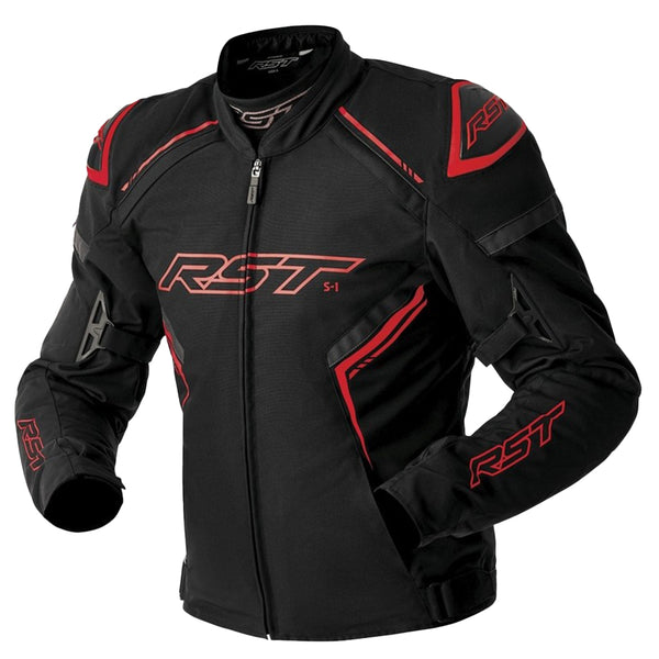 RST - S1 D30 CE Waterproof Black/Red Jacket
